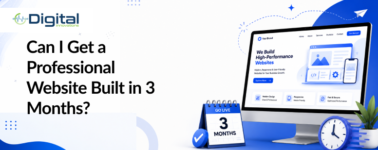 Can I Get a Professional Website Built in 3 Months?