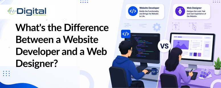 What's the Difference Between a Website Developer and a Web Designer?